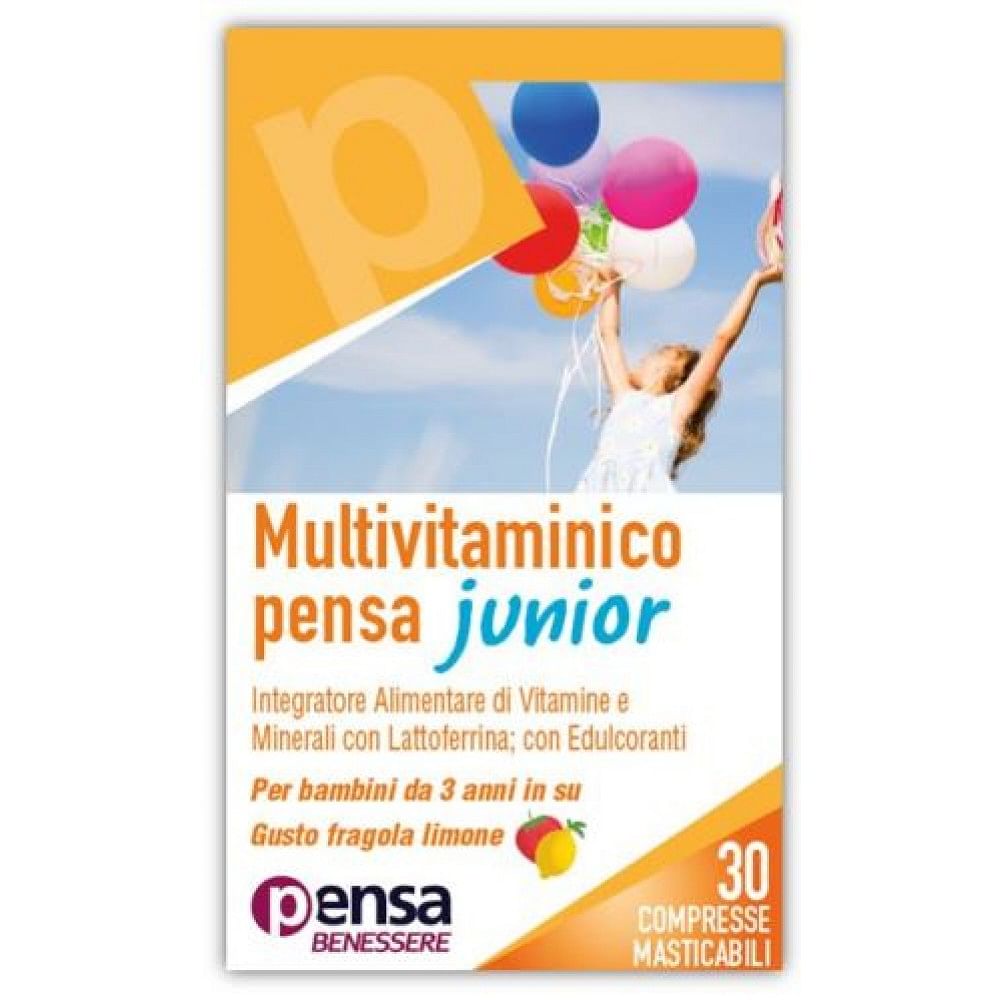 Multivitaminico Pensa Junior 30 Compresse Masticabili