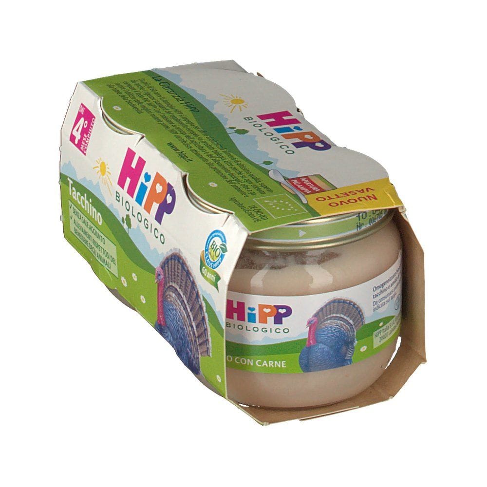 HIPP BIO HIPP BIO OMOGENEIZZATO TACCHINO 2X80 G
