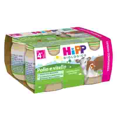 HIPP BIO HIPP BIO OMOGENEIZZATO POLLO VITELLO 4X80 G