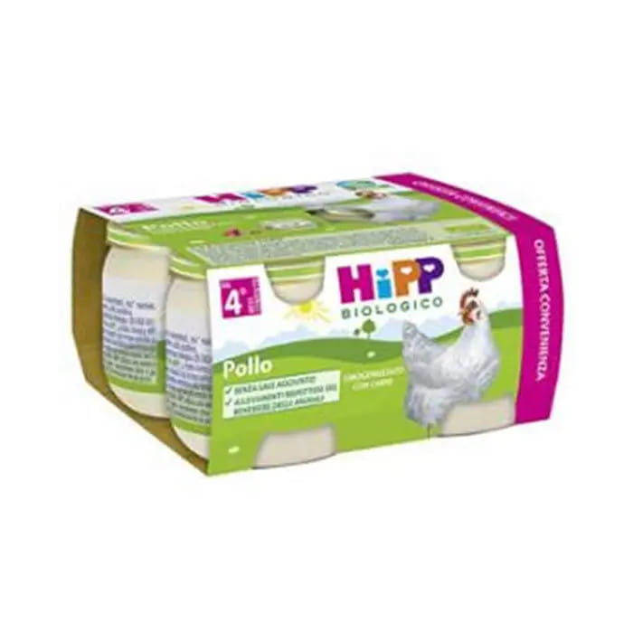 HIPP BIO HIPP BIO OMOGENEIZZATO POLLO 4X80 G