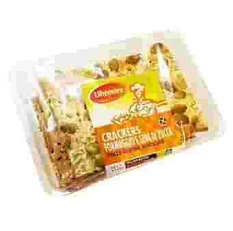 LIBERAIRE CRACKERS FORMAGGIO E SEMI DI ZUCCA SENZA GLUTINE E BIO 175 G