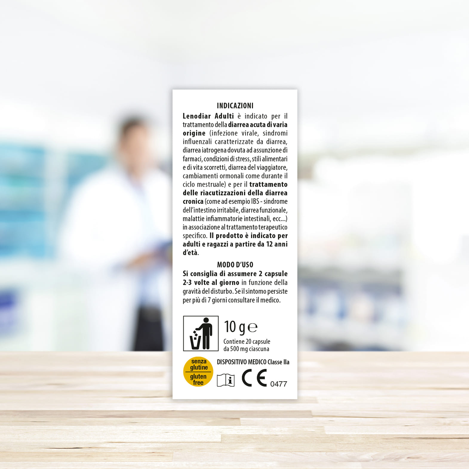 LENODIAR ADULTI 20 CAPSULE 500 MG