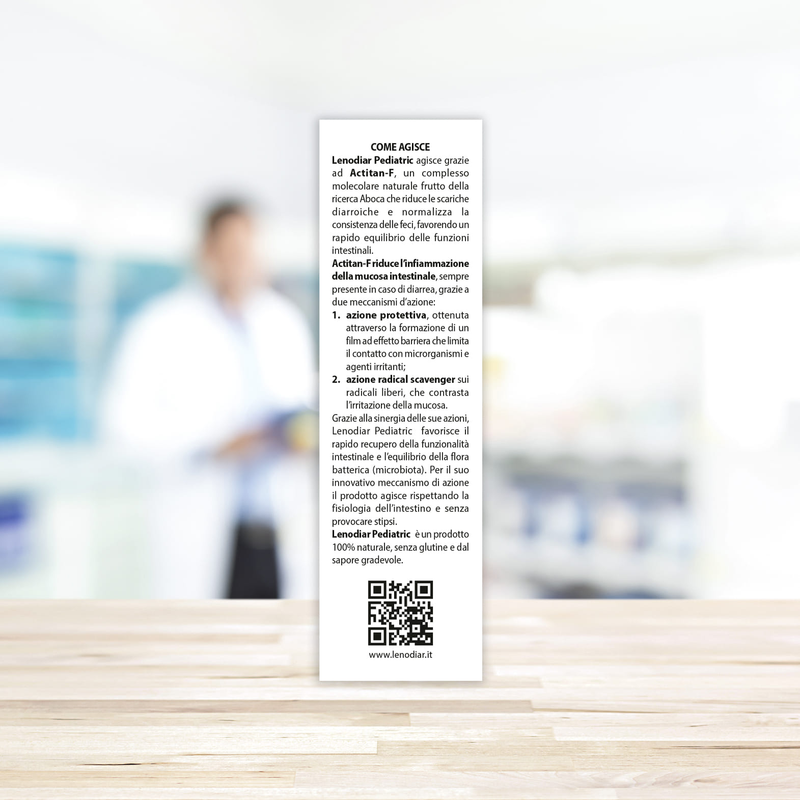 LENODIAR PEDIATRIC 12 BUSTINE 2 G