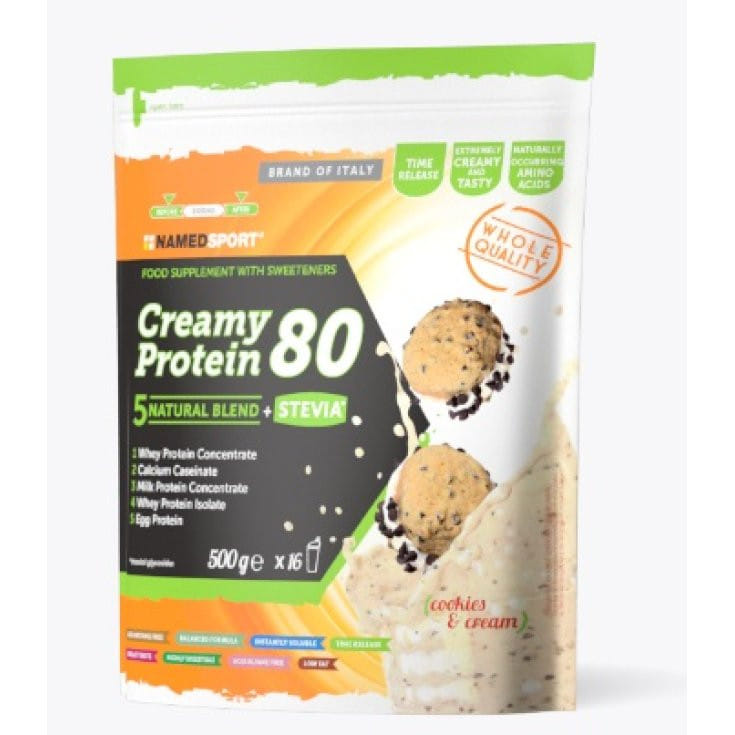 CREAMY PROTEIN 80 COOKIES & CREAM 500 G
