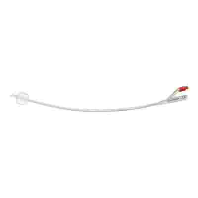 CATETERE FOLEY TRUCATH LATTICE SILICONATO PUNTA NELATON A 2 VIE 18 CH PALLONCINO 5/10 ML 10 PEZZI