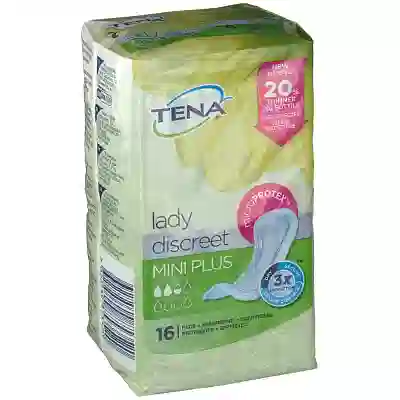 PANNOLONE SAGOMATO TENA DISCREET MINI PLUS 16 PEZZI