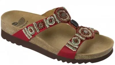 NEW BOGOTA' WEDGE SATIN+BEADS WOMENS RED 39 COLLEZIONE SS17 1 PAIO NEW BOGOTA' WEDGE SATIN+BEADS WOMENS RED 39 COLLEZIONE SS17 1 PAIO