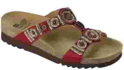 NEW BOGOTA' WEDGE SATIN+BEADS WOMENS RED 39 COLLEZIONE SS17 1 PAIO