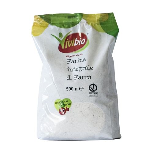 Farina Di Farro Integrale Vivibio 500 G