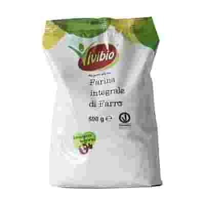 FARINA DI FARRO INTEGRALE VIVIBIO 500 G