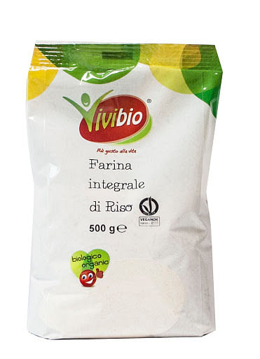 Farina Di Riso Integrale Vivibio 500 G