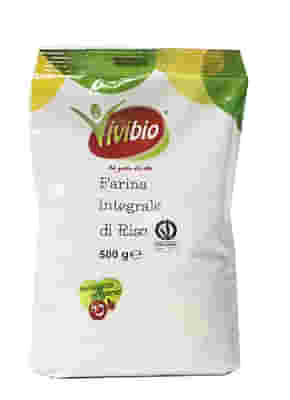 FARINA DI RISO INTEGRALE VIVIBIO 500 G