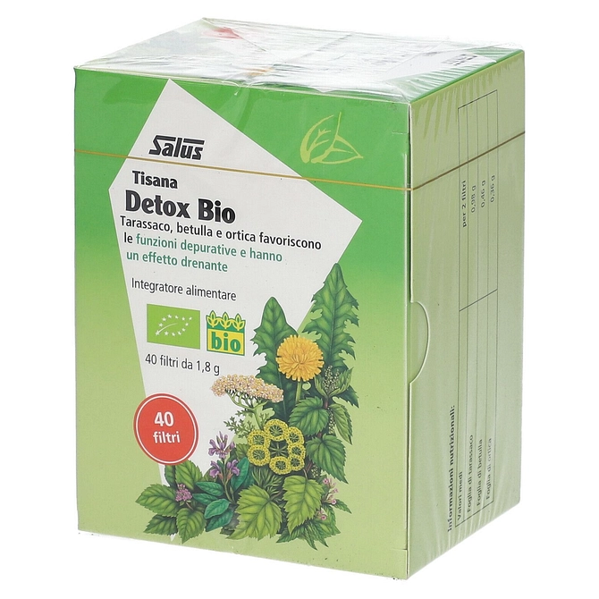 Detox Bio Tisana 40 Filtri 72 G