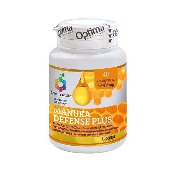COLOURS OF LIFE MANUKA DEFENSE PLUS 40 CAPSULE VEGETALI 495 MG