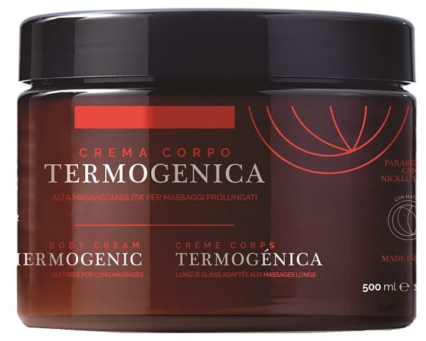 ISCHIA SPA MASSAGE CREMA PER MASSAGGI TERMOGENICA 500 ML