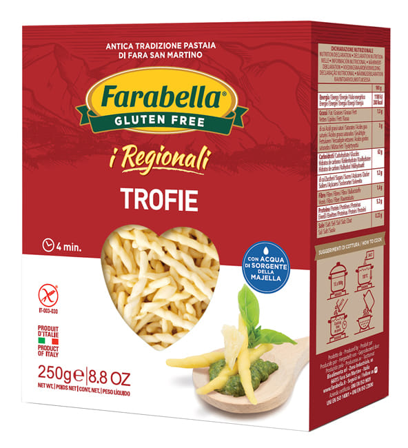Farabella Trofie I Regionali Pasta Fresca Stabilizzata 250 G