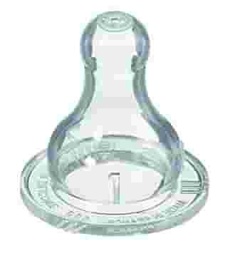 BEBE CONFORT TETTARELLA A BASE STANDARD SILICONE MISURA 2 FLUSSO REGOLARE