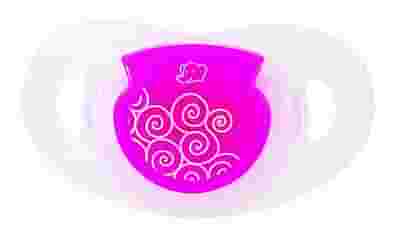 BEBE CONFORT SUCCHIETTO NATURAL PHYSIO SILICONE 0/6 MESI FUCSIA 2 PEZZI