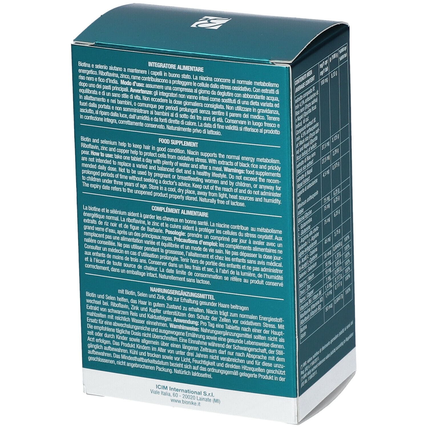 DEFENCE KS TRICOSAFE 60 COMPRESSE