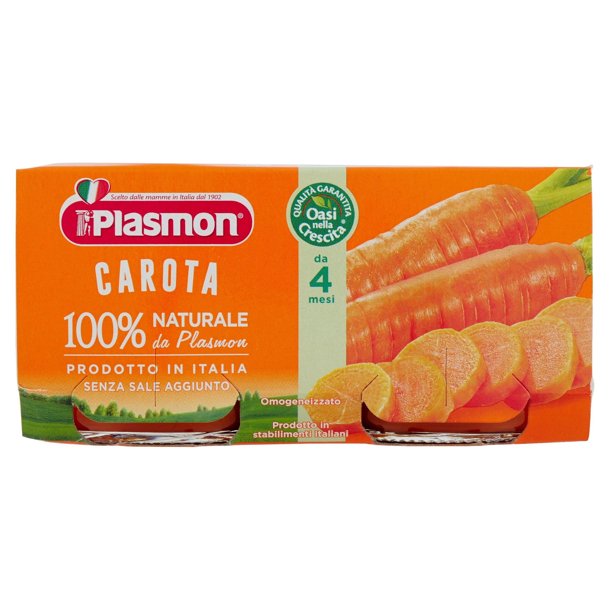 Plasmon Omogeneizzato Carota 2 X 80 G