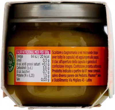 PLASMON OMOGENEIZZATO BROCCOLI 2 X 80 G PLASMON OMOGENEIZZATO BROCCOLI 2 X 80 G