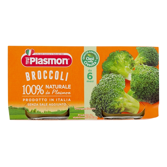 Plasmon Omogeneizzato Broccoli 2 X 80 G