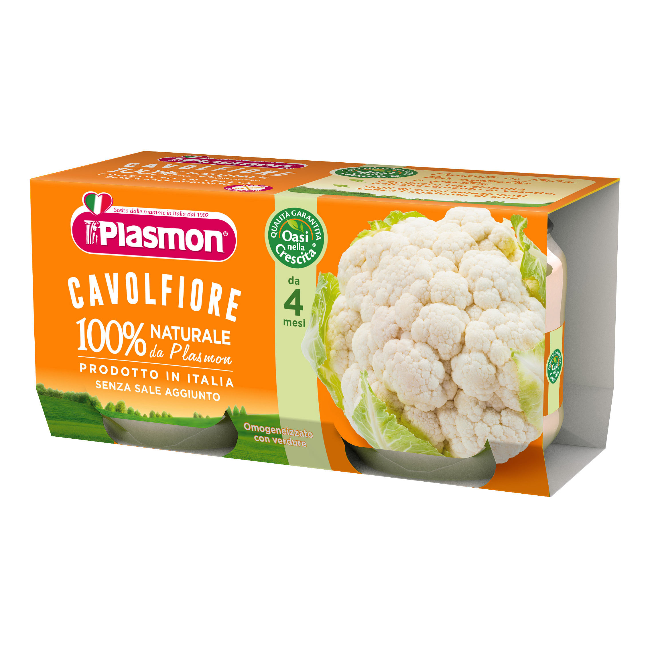 Plasmon Omogeneizzato Cavolfiore 2 X 80 G