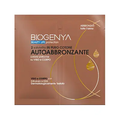 BIOGENYA AUTOABBRONZANTE 2 SALVIETTE BIOGENYA AUTOABBRONZANTE 2 SALVIETTE
