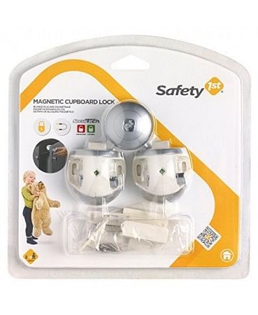 Safety 1 St Blocca Ante Magnetico 2 Pezzi