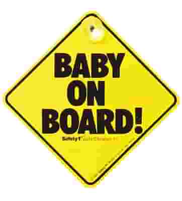 SAFETY 1ST BABY ON BOARD VENTOSA