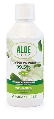 ALOE VERA SUCCO DI ALOE VERA POLPA PURA 500 ML ALOE VERA SUCCO DI ALOE VERA POLPA PURA 500 ML