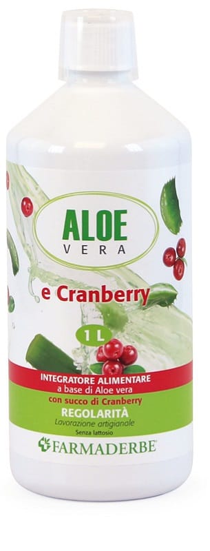 ALOE VERA SUCCO DI ALOE VERA E CRANBERRY 1 LITRO