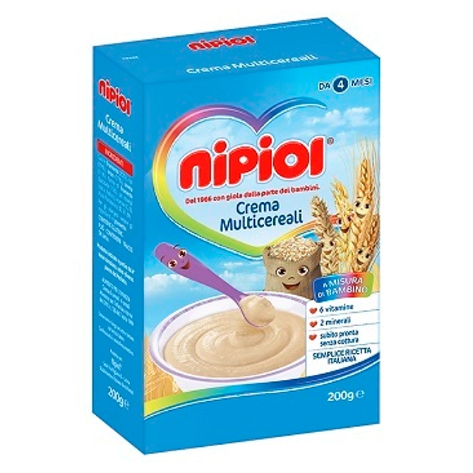 Nipiol Cereali Crema Multicereali 200 G