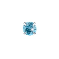 TIFFANY 2MM ACQUAMARINA