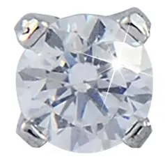 TIFFANY CUBICO 2MM CRISTALLO TIFFANY CUBICO 2MM CRISTALLO