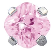 TIFFANY PRINCIPESSA 3MM ROSA