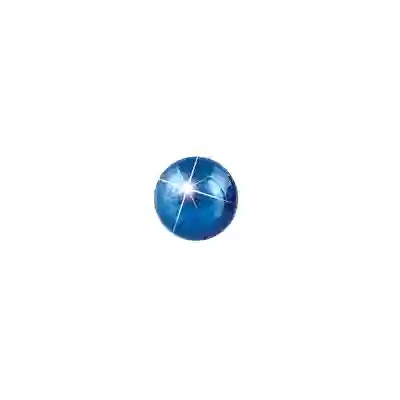 TITANIUM 3MM PALLINA BLU