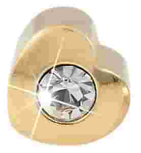 CUORE ORO 4MM CRISTALLO