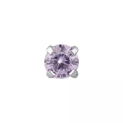 TIFFANY CUBICO 4MM ROSA