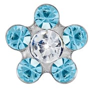 FIORE 6MM ACQUAMARINA/PUNTO CR