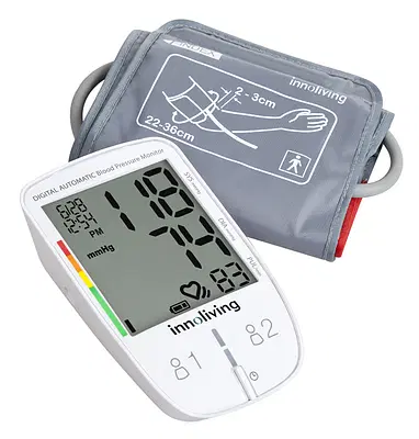 MISURATORE DI PRESSIONE DIGITALE DA BRACCIO AMPIO DISPLAY LCD MISURATORE DI PRESSIONE DIGITALE DA BRACCIO AMPIO DISPLAY LCD