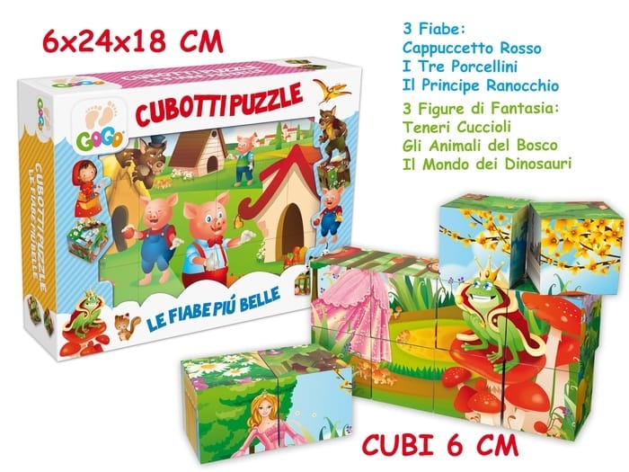 Hape 824679 – Il Principito, Puzzle Blocchetti da 9 pezzi