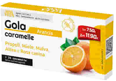 SANAVITA GOLA ARANCIA 24 COMPRESSE