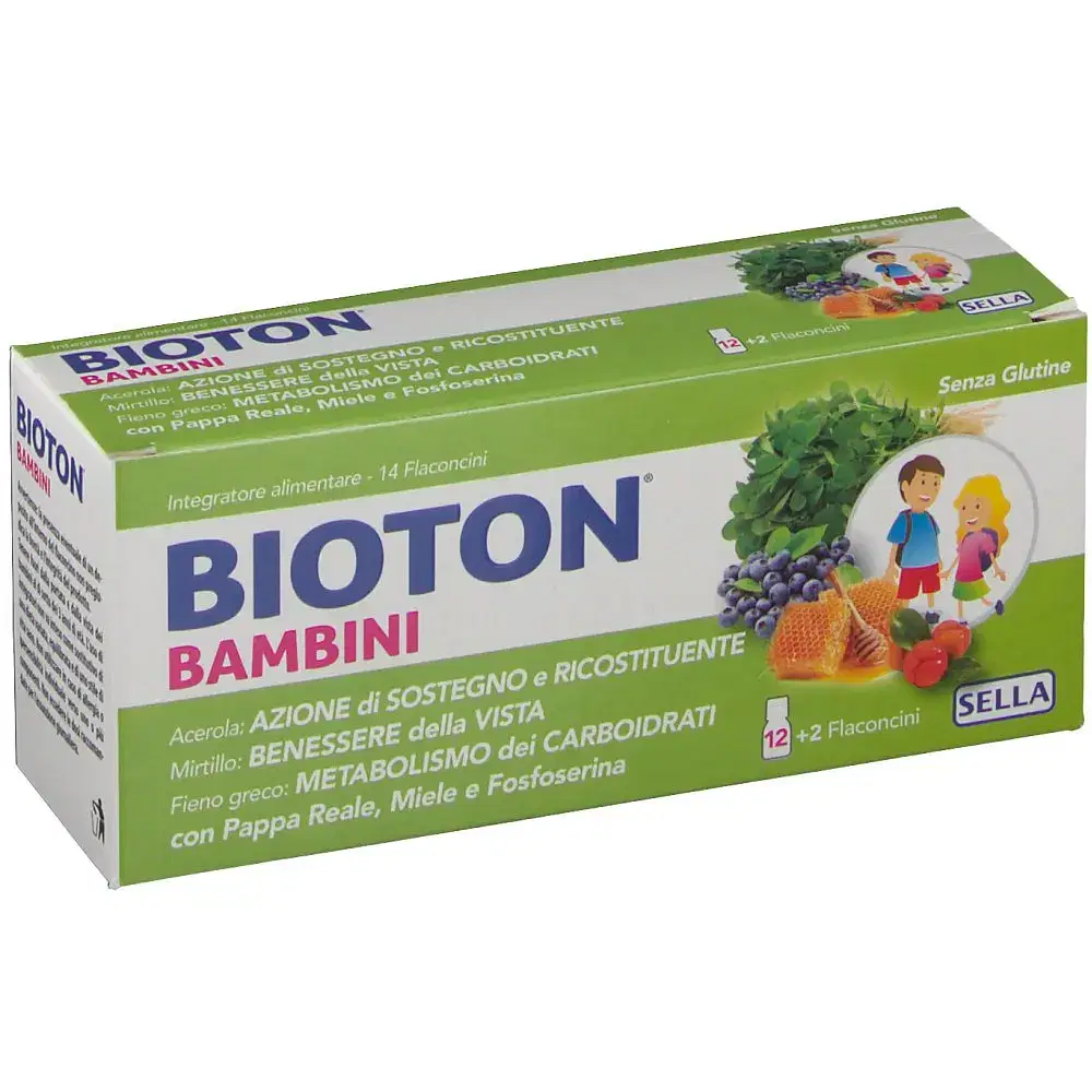 Bioton Bambini Nuovo 14 Flaconcini