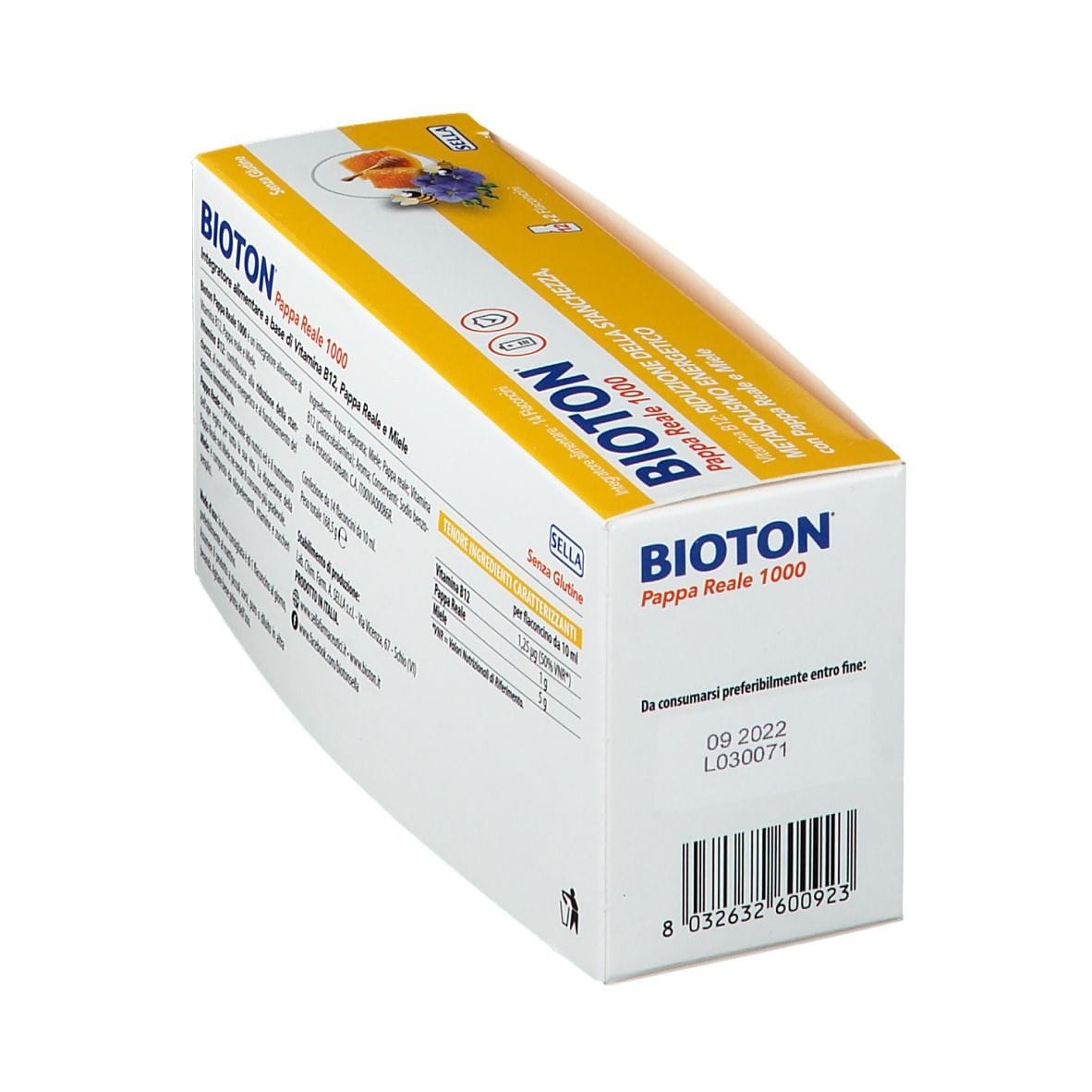 BIOTON PAPPA REALE 1000 14 FLACONCINI