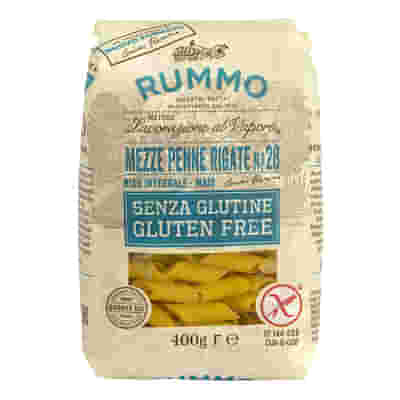 RUMMO MEZZE PENNE RIGATE N28 RISO INTEGRALE E MAIS 400 G