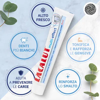 LACALUT DENTRIFRICIO MULTI EFFECT 5IN1 75 ML LACALUT DENTRIFRICIO MULTI EFFECT 5IN1 75 ML