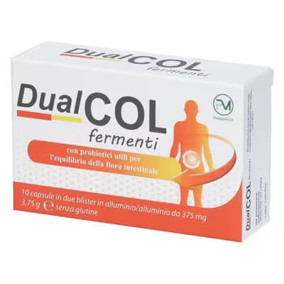 DUALCOL FERMENTI 10 CAPSULE