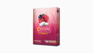 C GUM GUSTO FRUTTI ROSSI 9 PEZZI