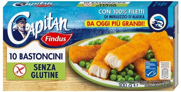 FINDUS BASTONCINI DI MERLUZZO 10 X 25 G